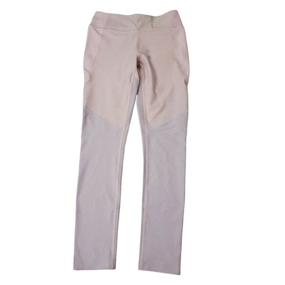 Outdoor Voices Leggings Small Tri-Tone 7/8 Tulip Dahlia Wisteria Pink NWT - Picture 1 of 9